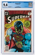 SUPERMAN #317 NOVEMBER 1977 CGC 9.4 NM.