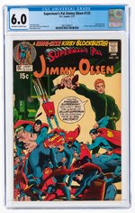 SUPERMAN'S PAL JIMMY OLSEN #135 JANUARY 1971 CGC 6.0 FINE (FIRST SILVER AGE GUARDIAN).