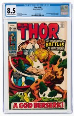 THOR #166 JULY 1969 CGC 8.5 VF+.