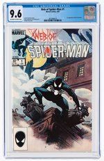 WEB OF SPIDER-MAN #1 APRIL 1985 CGC 9.6 NM+.