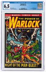 WARLOCK #1 AUGUST 1972 CGC 6.5 FINE+.