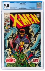 X-MEN #57 JUNE 1969 CGC 9.0 VF/NM.