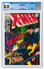 X-MEN #59 AUGUST 1969 CGC 8.0 VF.