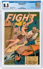 FIGHT COMICS #51 AUGUST 1947 CGC 8.5 VF+.