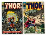 THE MIGHTY THOR LOT OF 32 SILVER AGE ISSUES.