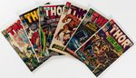 THE MIGHTY THOR LOT OF 32 SILVER AGE ISSUES.