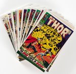 THE MIGHTY THOR LOT OF 32 SILVER AGE ISSUES.