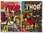 JOURNEY INTO MYSTERY/THOR 1965 AND 1966 KING-SIZE ANNUAL PAIR.