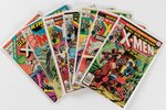 X-MEN LOT OF 14 BRONZE AGE ISSUES.