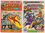 FANTASTIC FOUR LOT OF 17 BRONZE AGE ISSUES.