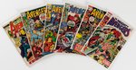 AVENGERS LOT OF 22 SILVER/BRONZE AGE ISSUES.