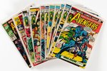 AVENGERS LOT OF 22 SILVER/BRONZE AGE ISSUES.