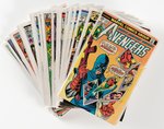 AVENGERS LOT OF 34 BRONZE/COPPER AGE ISSUES.