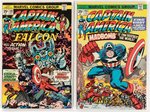 CAPTAIN AMERICA AND THE FALCON LOT 17 BRONZE AGE ISSUES.