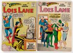 SUPERMAN'S GIRLFRIEND LOIS LANE LOT OF 36 SILVER AGE ISSUES.