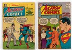 ACTION COMICS LOT OF 47 SILVER AGE ISSUES.