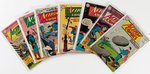 ACTION COMICS LOT OF 47 SILVER AGE ISSUES.