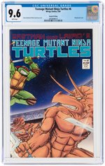 TEENAGE MUTANT NINJA TURTLES #6 APIRL 1989 CGC 9.6 NM+ (SECOND PRINTING).