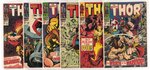 THOR LOT OF 20 SILVER AGE ISSUES.