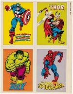 MARVEL COMICS POSTCARD BOOK.