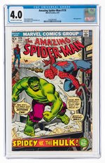 AMAZING SPIDER-MAN #119 APRIL 1973 CGC 4.0 VG.