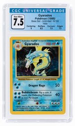 1999 POKÉMON BASE SET GYARADOS 6/102 HOLO UNLIMITED CGC 7.5 NM+.