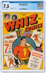 WHIZ COMICS #66 JULY 1945 CGC 7.5 VF-.