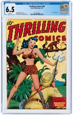 THRILLING COMICS #60 JUNE 1947 CGC 6.5 FINE+.