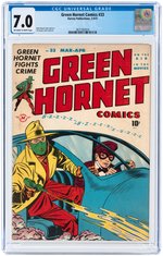 GREEN HORNET COMICS #33 MARCH-APRIL 1947 CGC 7.0 FINE/VF.