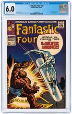 FANTASTIC FOUR #55 OCTOBER 1966 CGC 6.0 FINE (THING VS. SILVER SURFER).