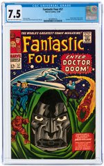 FANTASTIC FOUR #57 DECEMBER 1966 CGC 7.5 VF-.