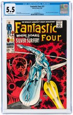 FANTASTIC FOUR #72 MARCH 1968 CGC 5.5 FINE-.