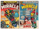 MISTER MIRACLE LOT OF 9 BRONZE AGE ISSUES.