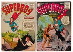 SUPERBOY LOT OF 35 SILVER AGE ISSUES.