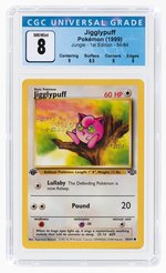 1999 POKÉMON JUNGLE SET JIGGLYPUFF 54/64 1ST EDITION CGC 8 NM/MINT.