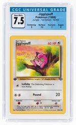 1999 POKÉMON JUNGLE SET JIGGLYPUFF 54/64 1ST EDITION CGC 7.5 NM+.