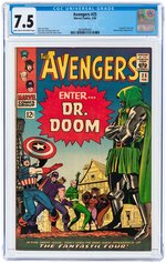 AVENGERS #25 FEBRUARY 1966 CGC 7.5 VF-.