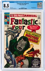 FANTASTIC FOUR ANNUAL #2 1964 CGC 8.5 VF+.