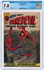 DAREDEVIL #16 MAY 1966 CGC 7.0 FINE/VF.