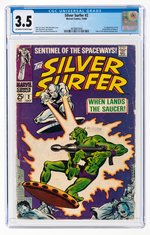 SILVER SURFER #2 OCTOBER 1968 CGC 3.5 VG-.