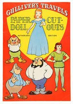 "GULLIVER'S TRAVELS PAPER DOLL CUT-OUTS" BOOK.