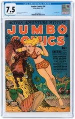 JUMBO COMICS #56 OCTOBER 1943 CGC 7.5 VF-.