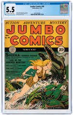 JUMBO COMICS #46 DECEMBER 1942 CGC 5.5 FINE-.