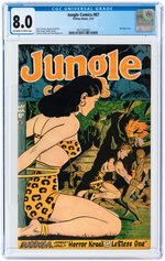 JUNGLE COMICS #87 MARCH 1947 CGC 8.0 VF.
