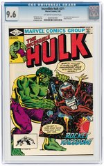 INCREDIBLE HULK #271 MAY 1982 CGC 9.6 NM+ (FIRST ROCKET RACCOON).