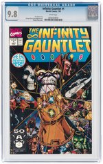 INFINITY GAUNTLET #1 JULY 1991 CGC 9.8 NM/MINT.