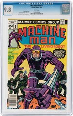 MACHINE MAN #1 APRIL 1978 CGC 9.8 NM/MINT.