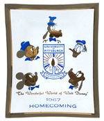 DISNEY COLLEGE HOMECOMING ASHTRAY.