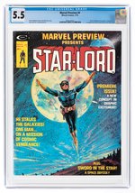 MARVEL PREVIEW #4 JANUARY 1976 CGC 5.5 FINE- (FIRST STAR-LORD).