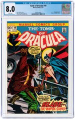 TOMB OF DRACULA #10 JULY 1973 CGC 8.0 VF (FIRST BLADE THE VAMPIRE SLAYER).